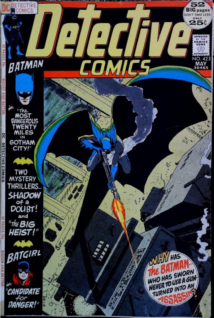 Detective Comics #423, exemplaire VG/FN 5.0, recto