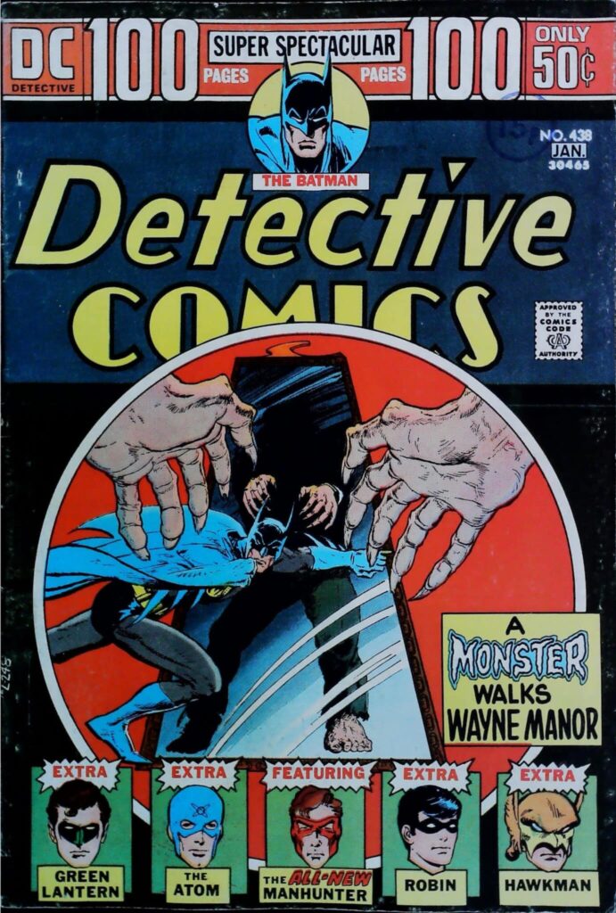Detective Comics #438, exemplaire FN+ 6.5, recto