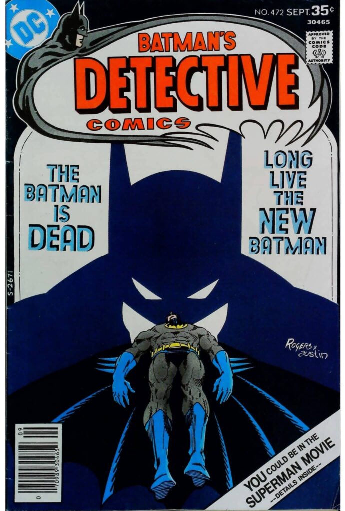 Detective Comics #472, exemplaire FN 6.0, recto