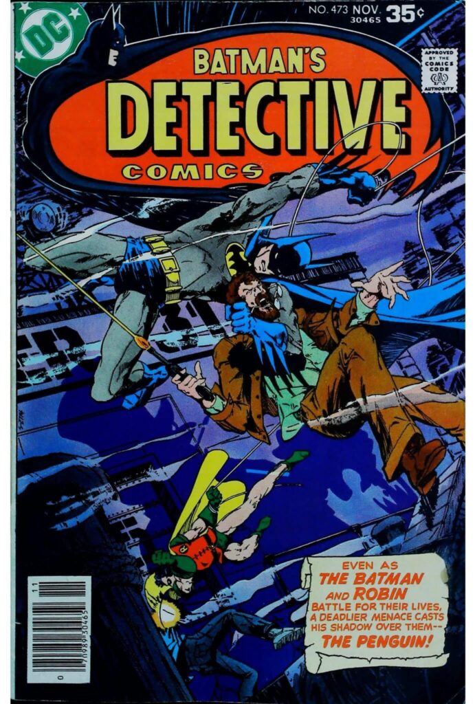 Detective Comics #473, exemplaire FN- 5.5, recto