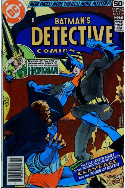 Couverture de DETECTIVE COMICS (1937) #479 - par Marshall Rogers - lecubeacomics.com