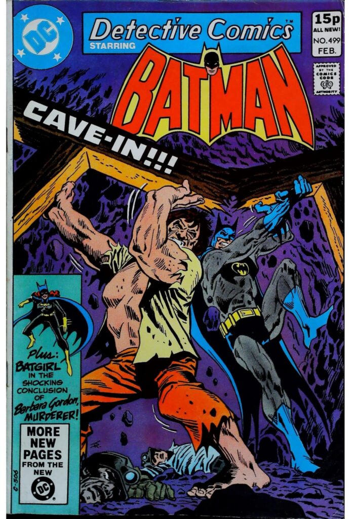 Detective Comics #499, exemplaire VG/FN 5.0, recto