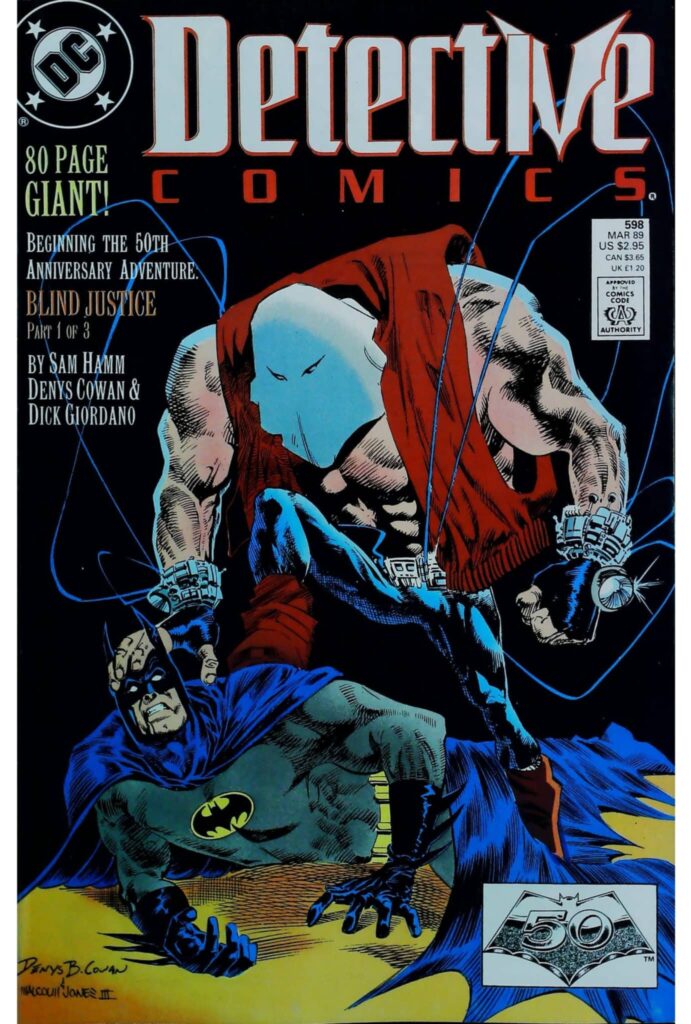 Detective Comics #598, exemplaire VF 8.0, recto