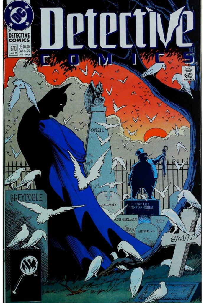 Detective Comics #610, vue de l'exemplaire