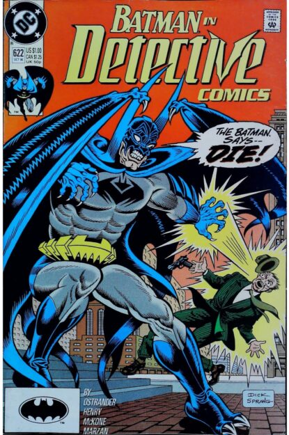 Couverture de DETECTIVE COMICS (1937) #622 - par Dick Sprang - lecubeacomics.com