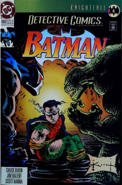 Couverture de DETECTIVE COMICS (1937) #660 - par Sam Keith - lecubeacomics.com