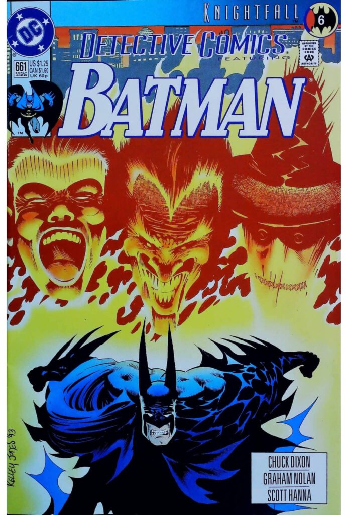 Detective Comics #661, vue de l'exemplaire