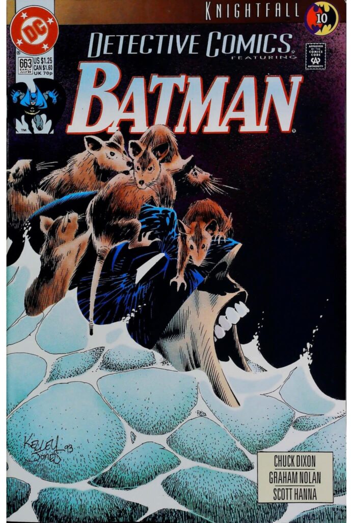 Detective Comics #663, exemplaire VF- 7.5, recto