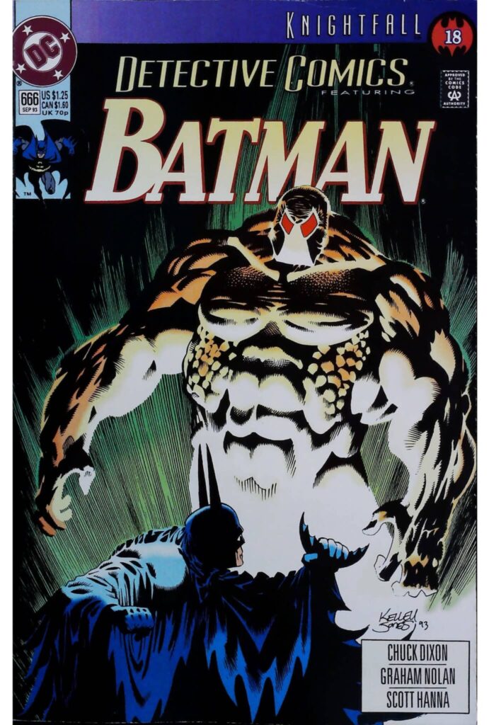 Detective Comics #666, exemplaire VF- 7.5, recto