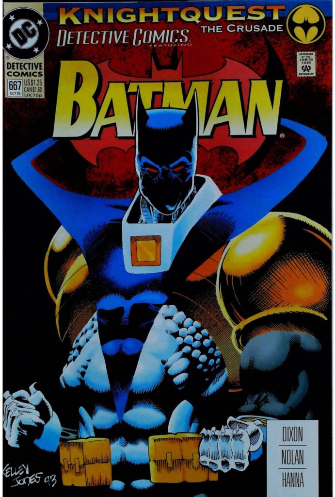 Detective Comics #667, exemplaire VF 8.0, recto