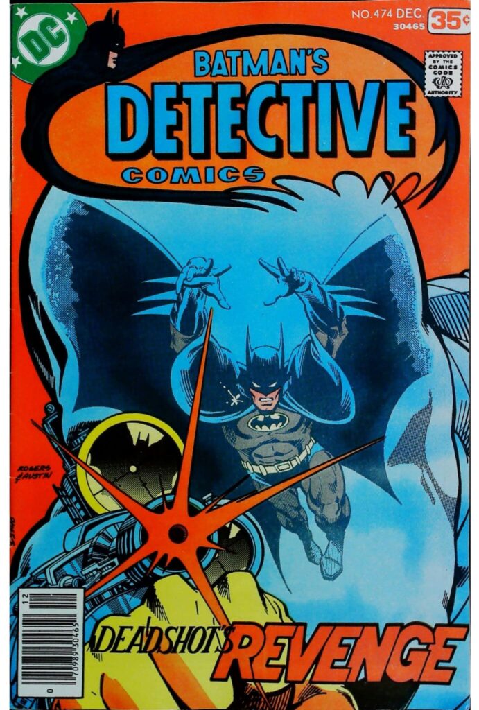 Detective Comics #474, exemplaire FN/VF 7.0, recto