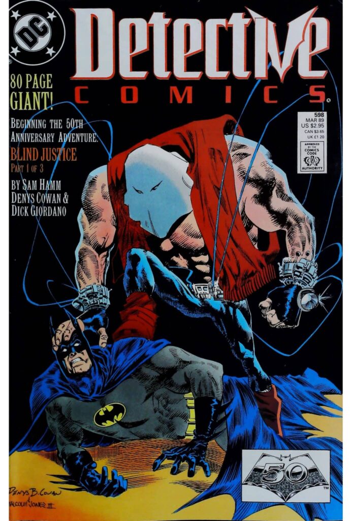 Detective Comics #598, exemplaire VF 8.0, recto
