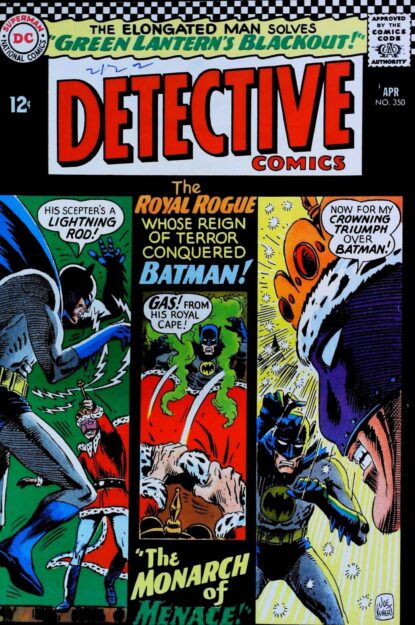 Couverture de DETECTIVE COMICS (1937) #350 - par Joe Kubert - lecubeacomics.com