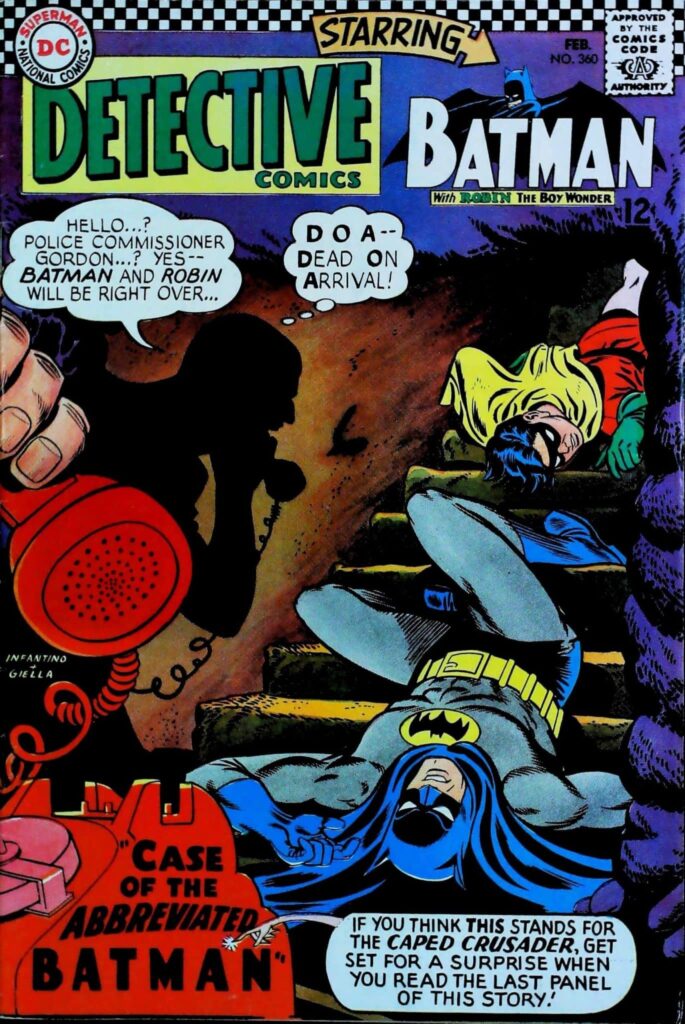 Detective Comics #360, vue de l'exemplaire