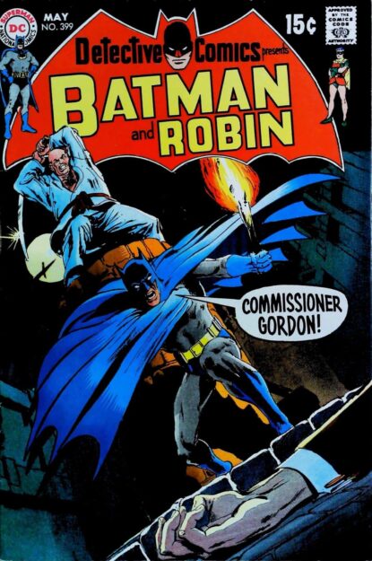 Couverture de DETECTIVE COMICS (1937) #399 - par Neal Adams - lecubeacomics.com