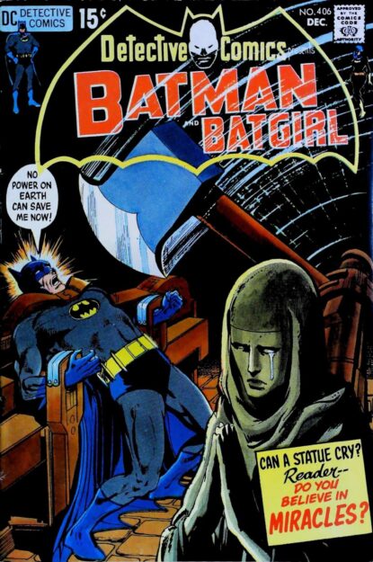 Couverture de DETECTIVE COMICS (1937) #406 - par Neal Adams - lecubeacomics.com