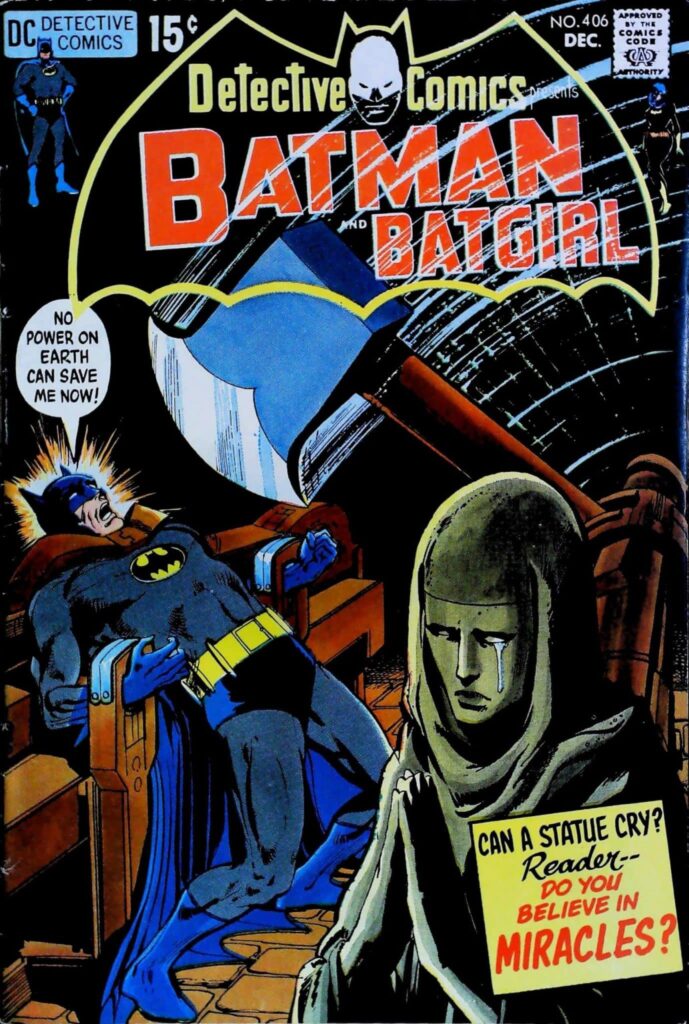 Detective Comics #406, vue de l'exemplaire