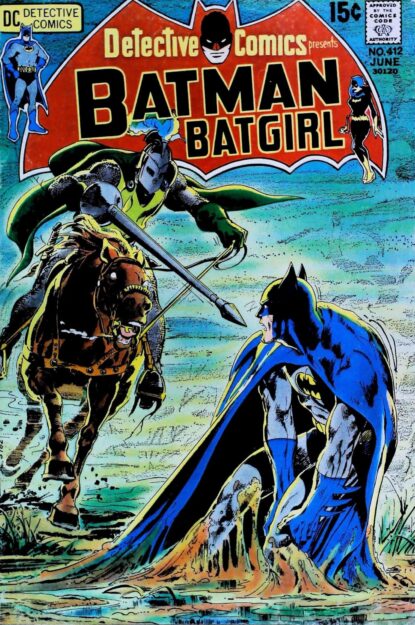 Couverture de DETECTIVE COMICS (1937) #412 - par Neal Adams - lecubeacomics.com