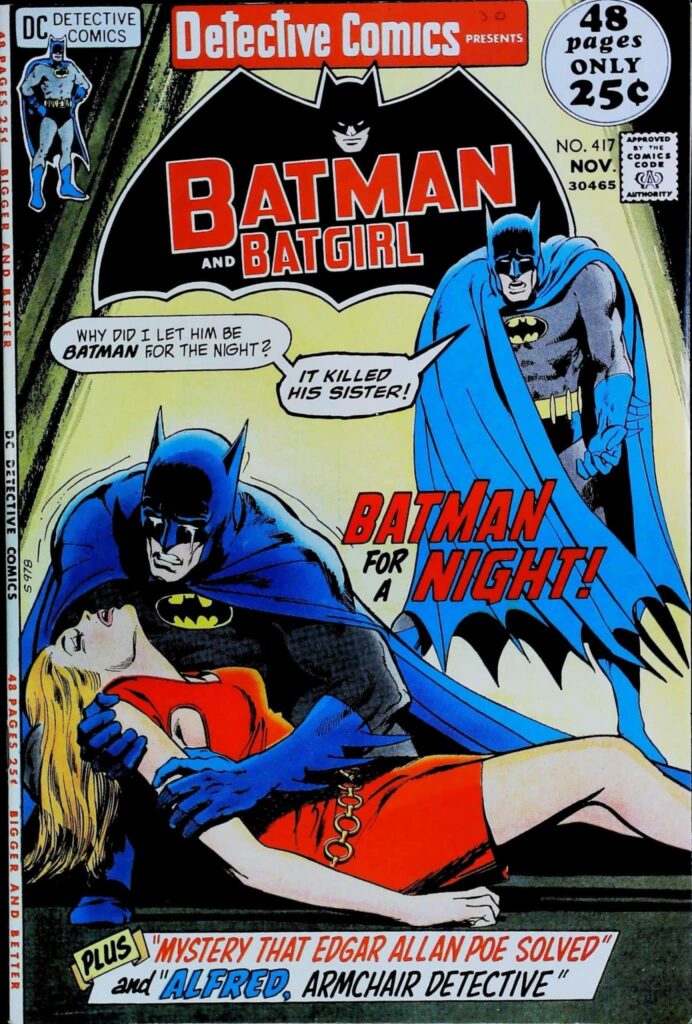 Detective Comics #417, vue de l'exemplaire