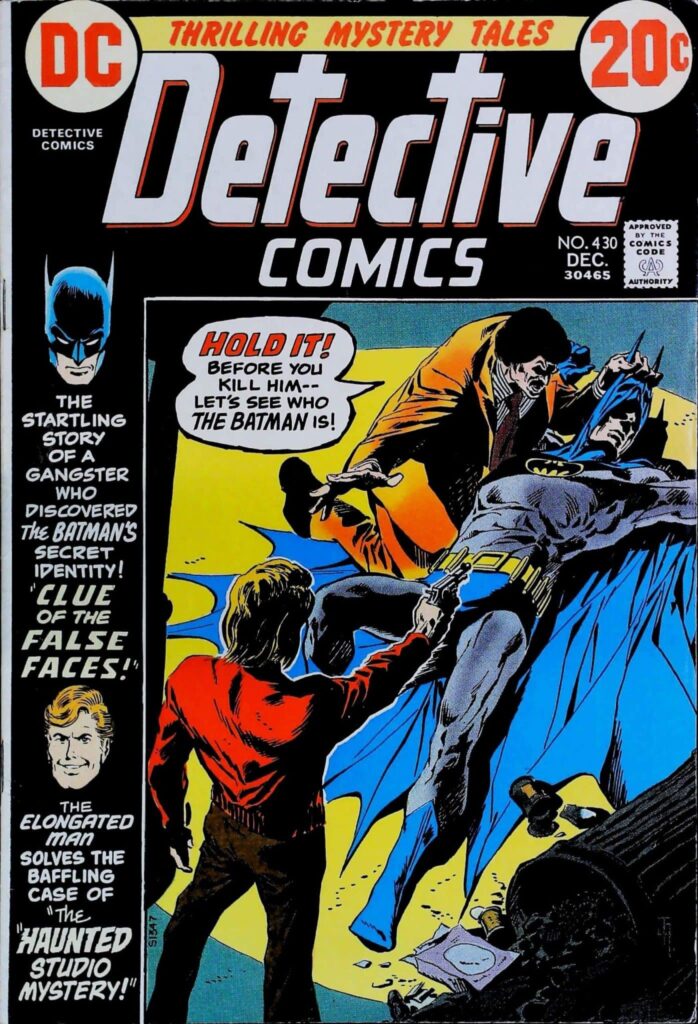Detective Comics #430, vue de l'exemplaire