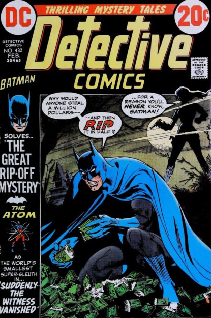 Couverture de DETECTIVE COMICS (1937) #432 - par Dick Giordano - lecubeacomics.com