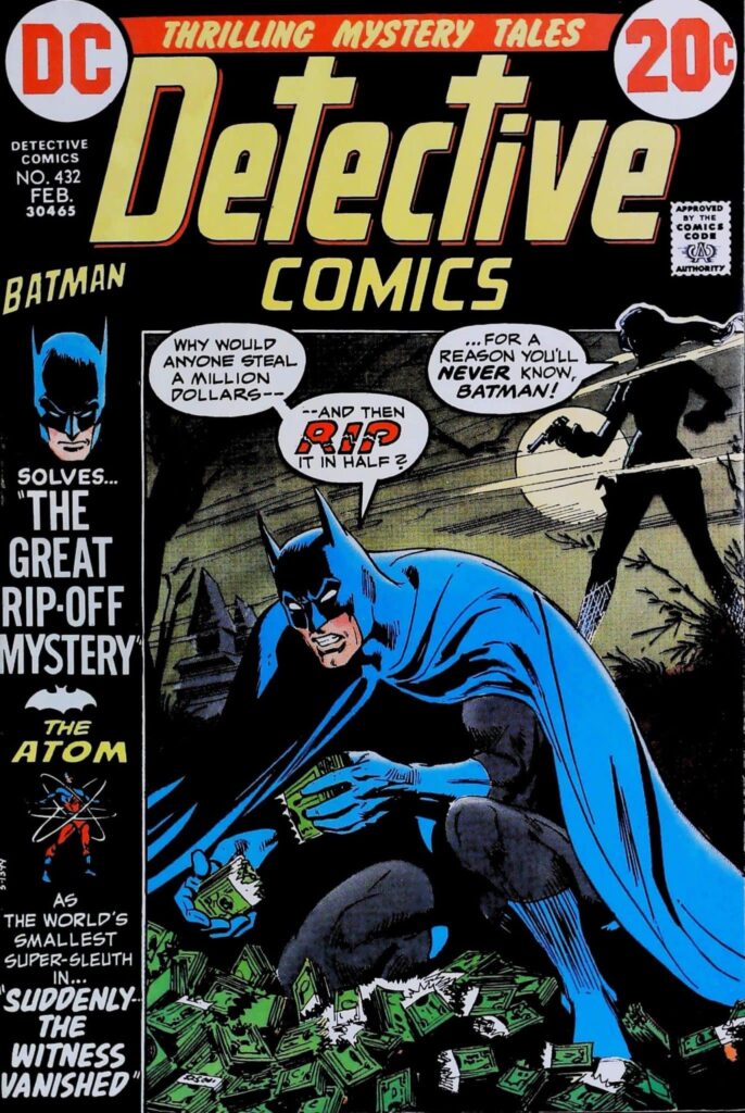 Detective Comics #432, vue de l'exemplaire