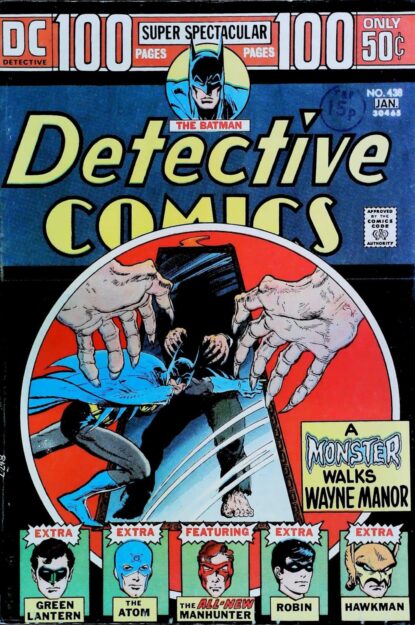 Couverture de DETECTIVE COMICS (1937) #438 - par Mike Kaluta - lecubeacomics.com