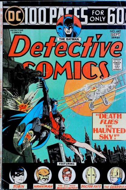 Couverture de DETECTIVE COMICS (1937) #442 - par Jim Aparo - lecubeacomics.com