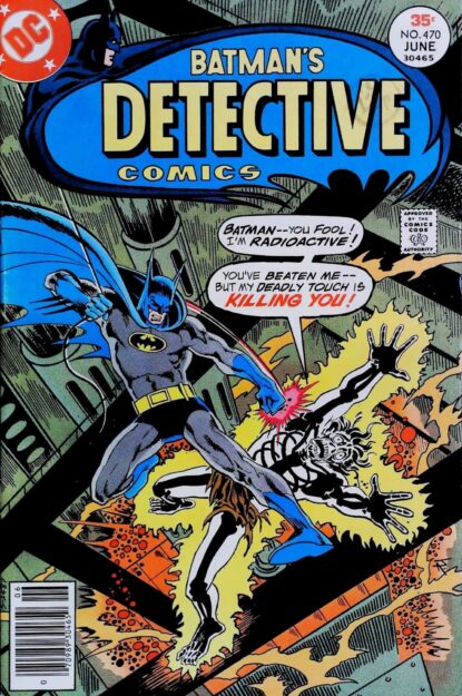 Couverture de DETECTIVE COMICS (1937) #470 - par Jim Aparo - lecubeacomics.com