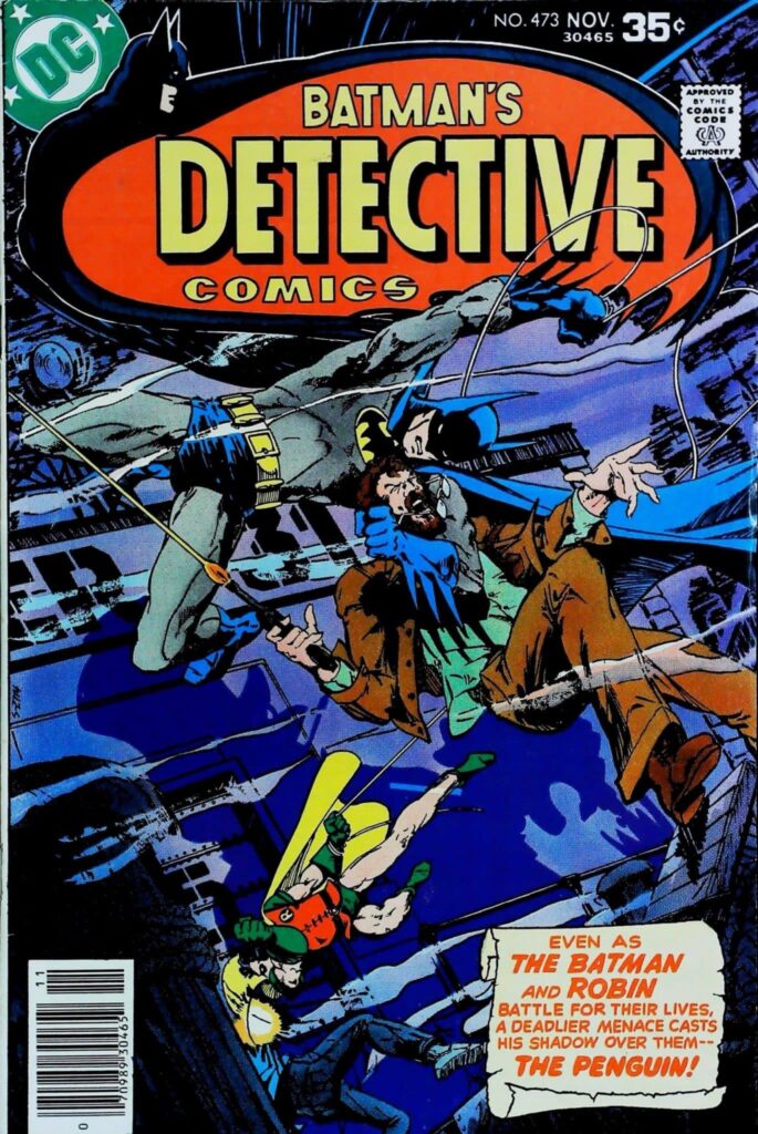 Detective Comics #473, exemplaire FN- 5.5, recto