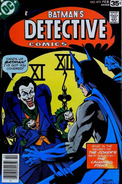 Couverture de DETECTIVE COMICS (1937) #475 - par Marshall Rogers - lecubeacomics.com