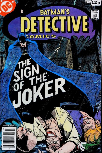 Couverture de DETECTIVE COMICS (1937) #476 - par Marshall Rogers - lecubeacomics.com
