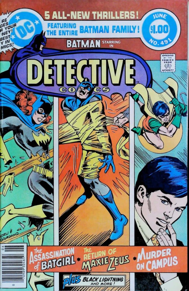 Detective Comics #491, vue de l'exemplaire