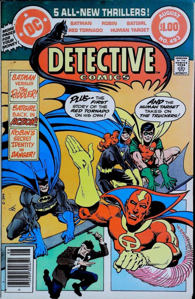 Detective Comics #493, vue de l'exemplaire