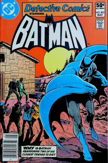Couverture de DETECTIVE COMICS (1937) #502 - par Jim Aparo - lecubeacomics.com