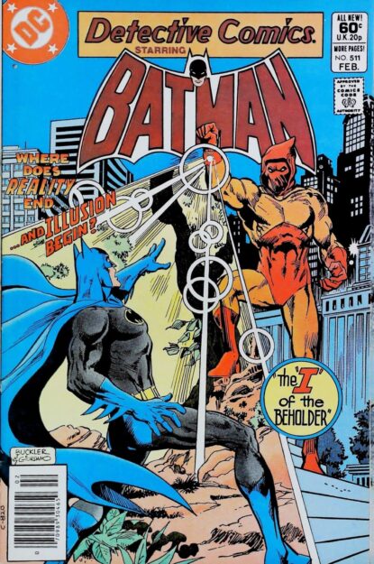 Couverture de DETECTIVE COMICS (1937) #511 - par Rich Buckler - lecubeacomics.com