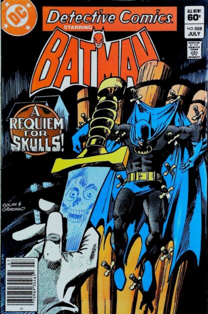Couverture de DETECTIVE COMICS (1937) #528 - par Gene Colan - lecubeacomics.com
