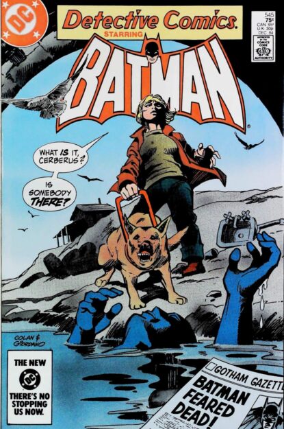Couverture de DETECTIVE COMICS (1937) #545 - par Gene Colan - lecubeacomics.com