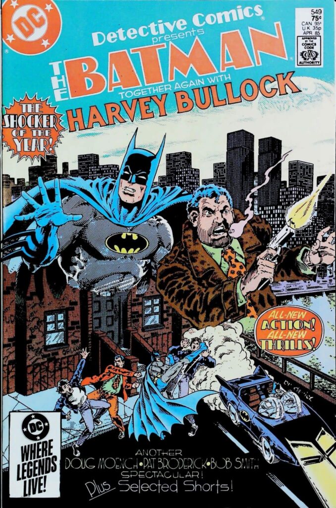 Detective Comics #549, exemplaire FN/VF 7.0, recto