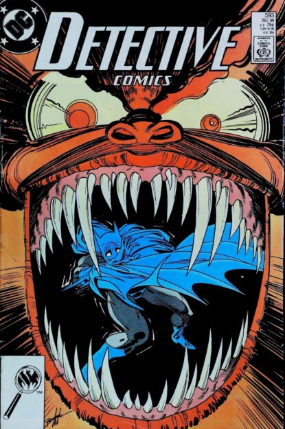 Couverture de DETECTIVE COMICS (1937) #593 - par Norm Breyfogle - lecubeacomics.com