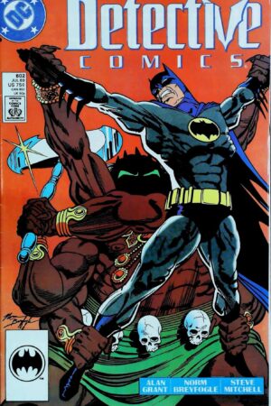 Couverture de DETECTIVE COMICS (1937) #602 - par Norm Breyfogle - lecubeacomics.com