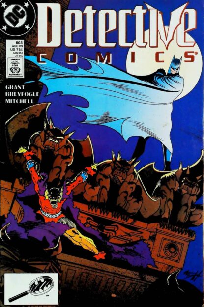 Couverture de DETECTIVE COMICS (1937) #603 - par Norm Breyfogle - lecubeacomics.com