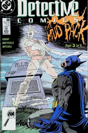 Couverture de DETECTIVE COMICS (1937) #606 - par Norm Breyfogle - lecubeacomics.com