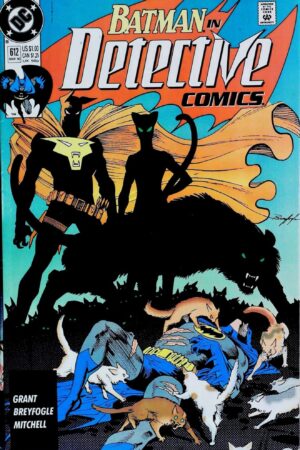Couverture de DETECTIVE COMICS (1937) #612 - par Norm Breyfogle - lecubeacomics.com