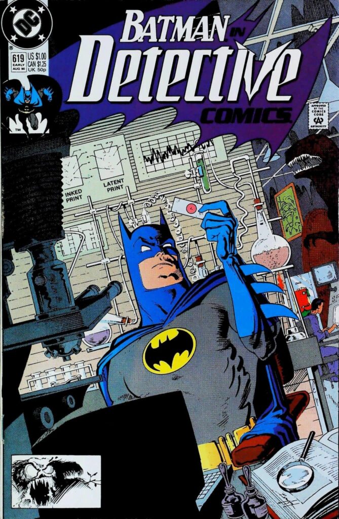 Detective Comics #619, vue de l'exemplaire