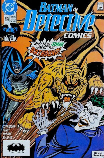 Couverture de DETECTIVE COMICS (1937) #623 - par Dick Sprang - lecubeacomics.com