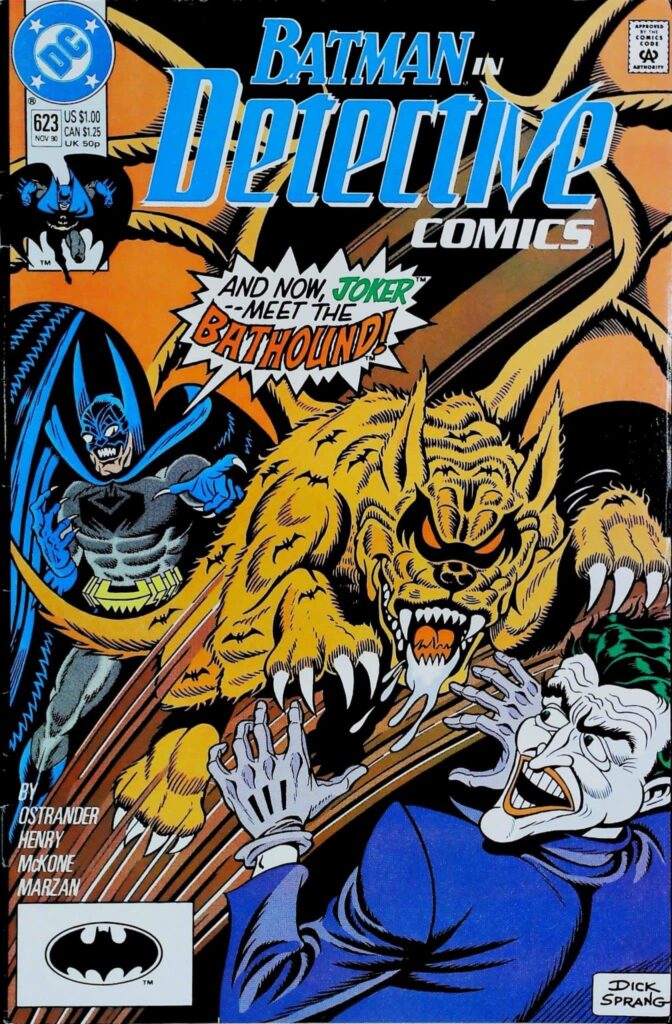 Detective Comics #623, vue de l'exemplaire