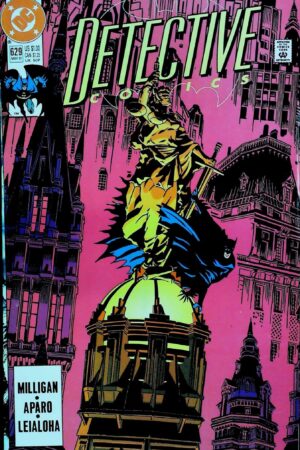 Couverture de DETECTIVE COMICS (1937) #629 - par Michael Golden - lecubeacomics.com