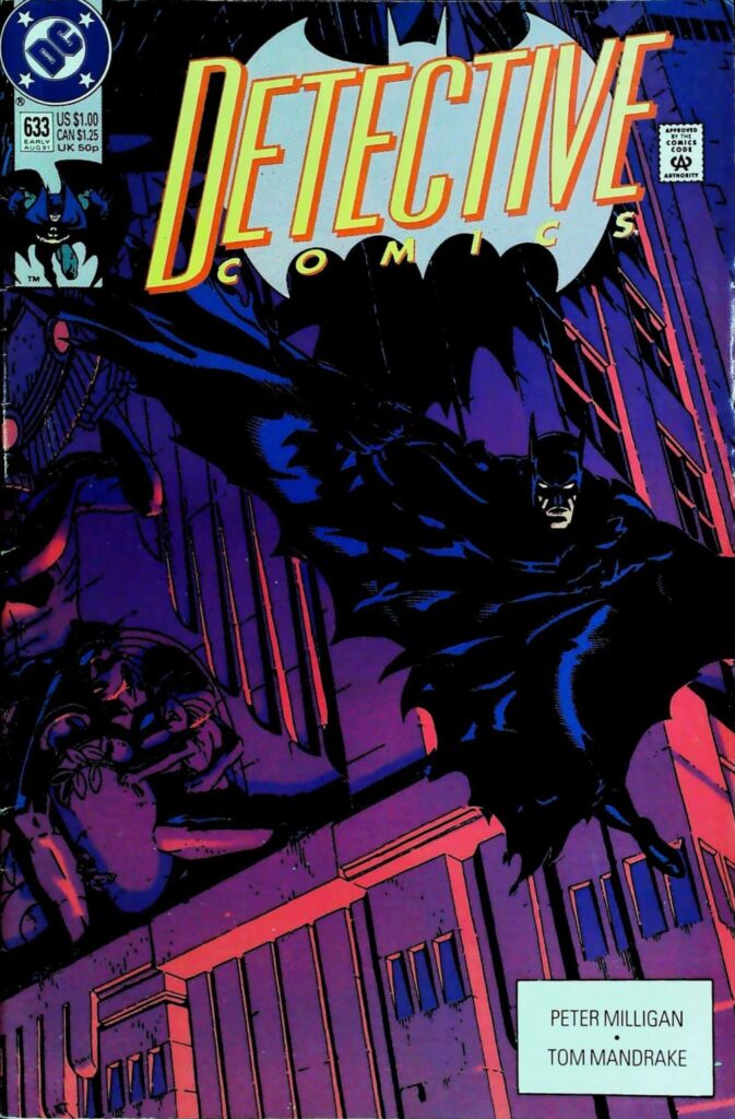 Detective Comics #633, exemplaire VF- 7.5, recto