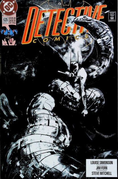 Couverture de DETECTIVE COMICS (1937) #635 - par George Pratt - lecubeacomics.com